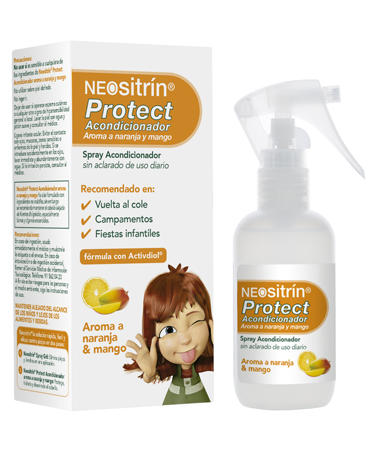 Neositrin Spray Gel tratamiento liendres y piojos 60ml